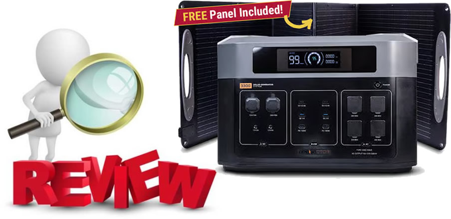Grid Doctor 3300 Solar Generator System Review